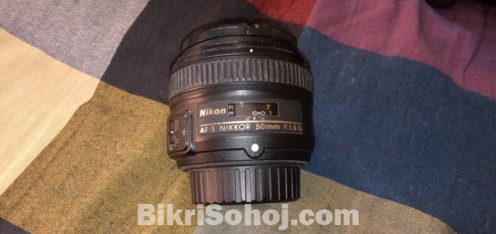 Nikon 50mm Prime f1.8g lens